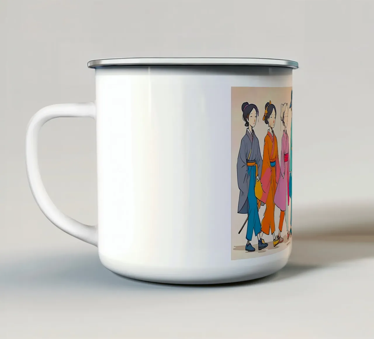 People1014 tazza in smalto da POSTERS - Peter Lorenz