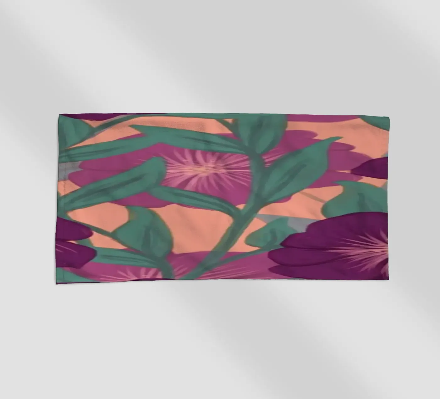 Bold Bloom Purple telo mare da DesigndN