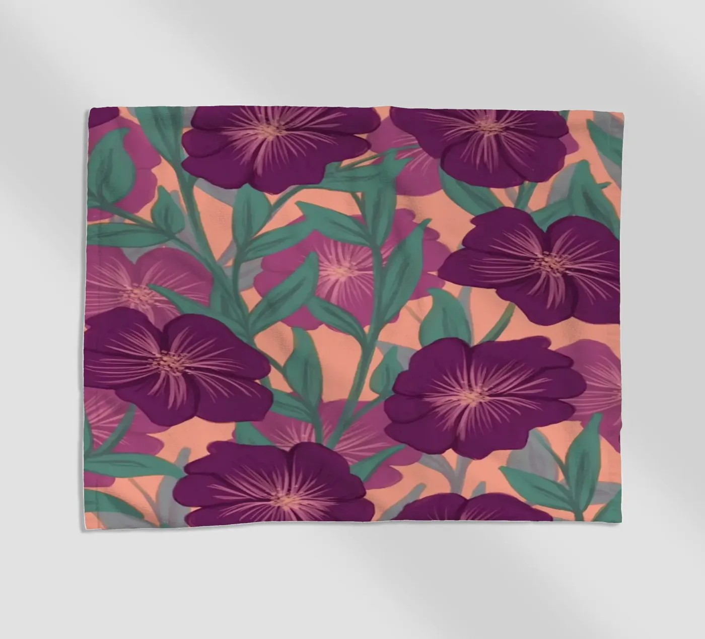Bold Bloom Purple telo mare da DesigndN