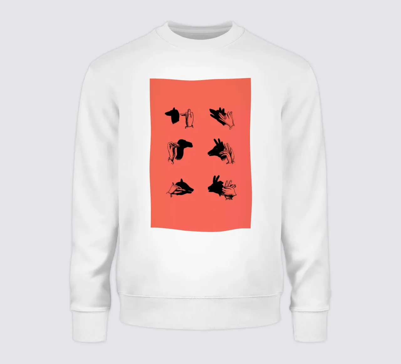 Hand shadows felpa da LeDieg