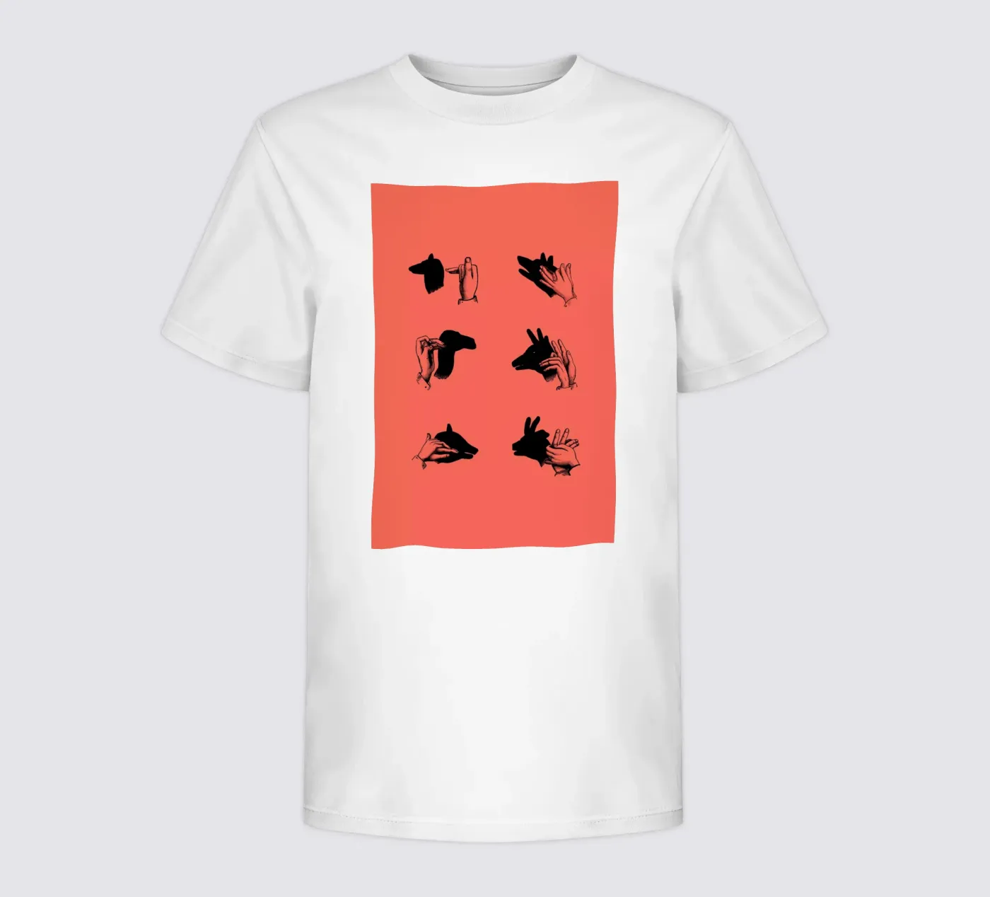 Hand shadows t-shirt bambini da LeDieg
