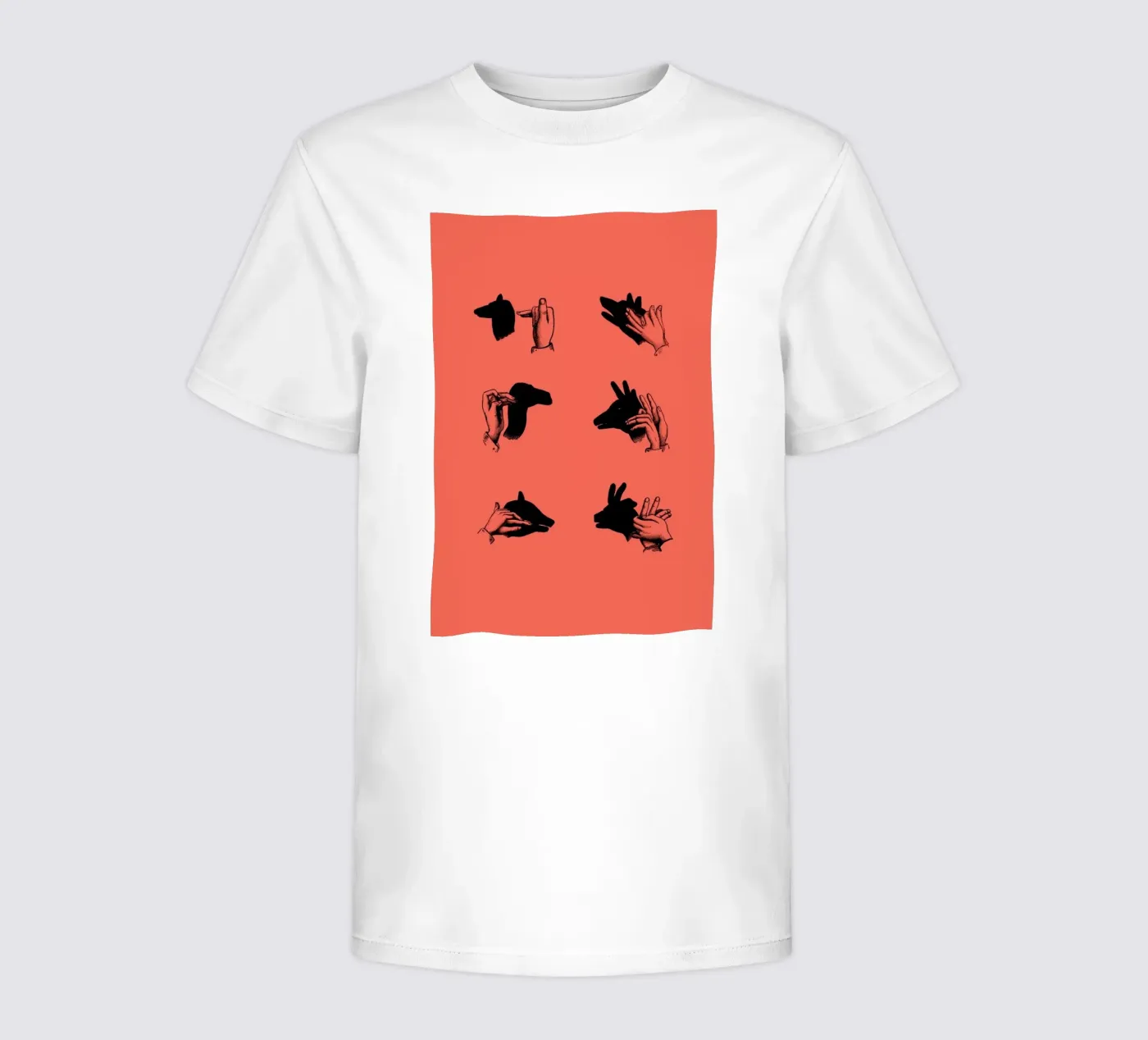 Hand shadows t-shirt bambini da LeDieg