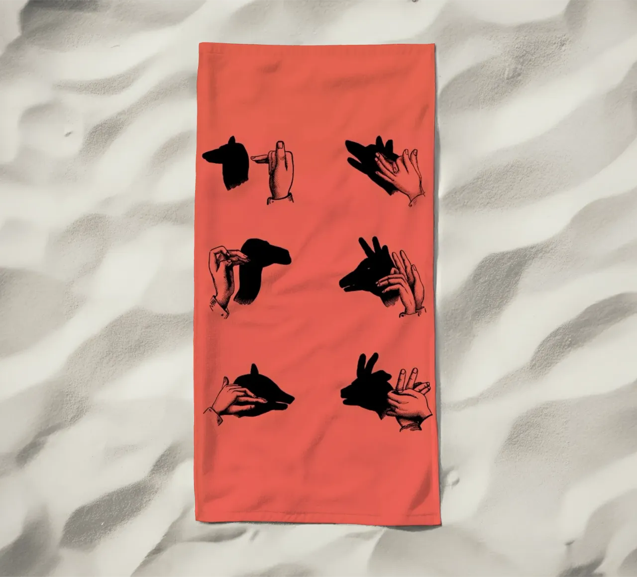 Hand shadows telo mare da LeDieg