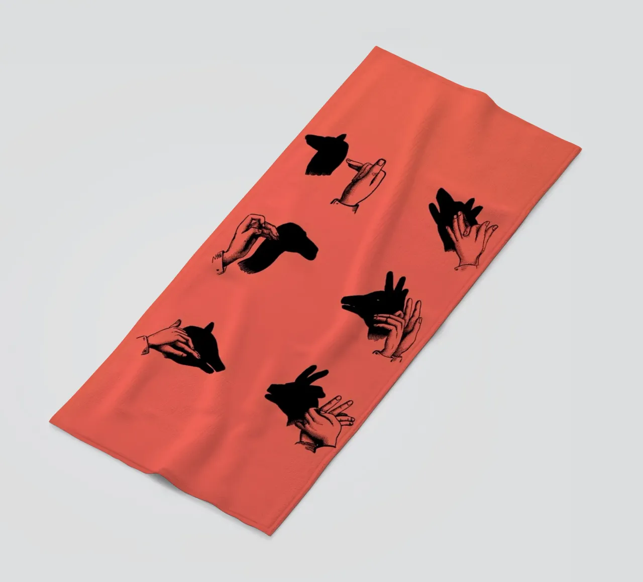 Hand shadows telo mare da LeDieg