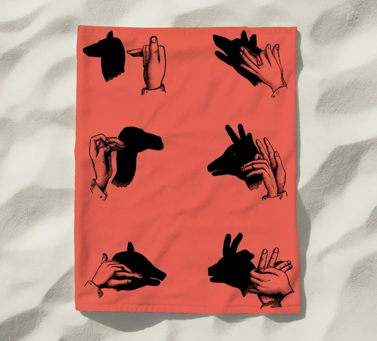 Hand shadows telo mare da LeDieg