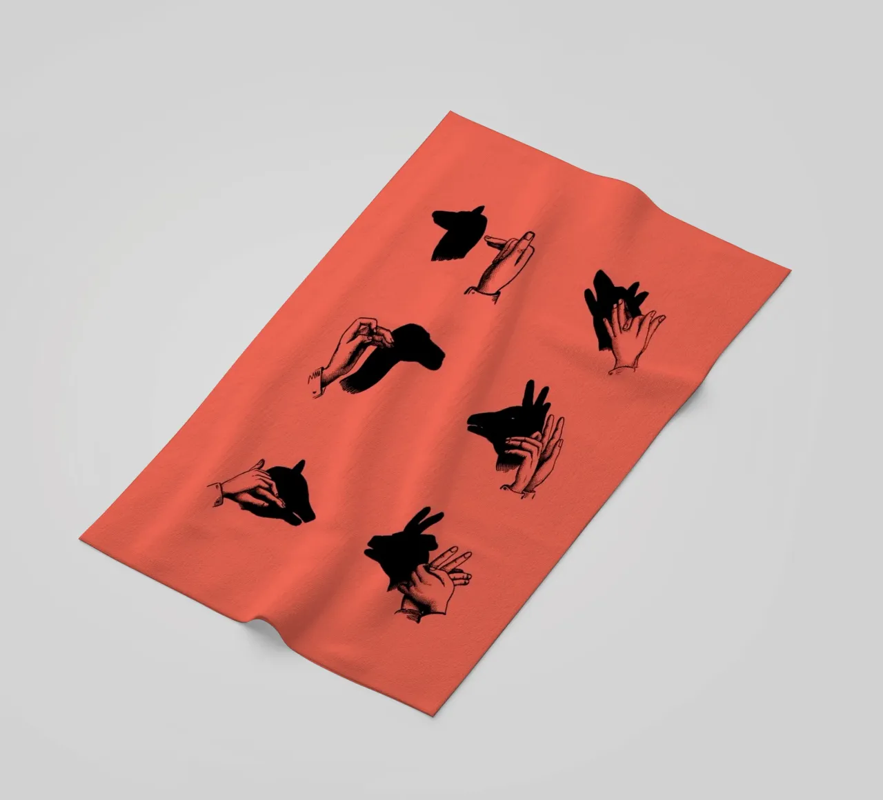 Hand shadows telo mare da LeDieg