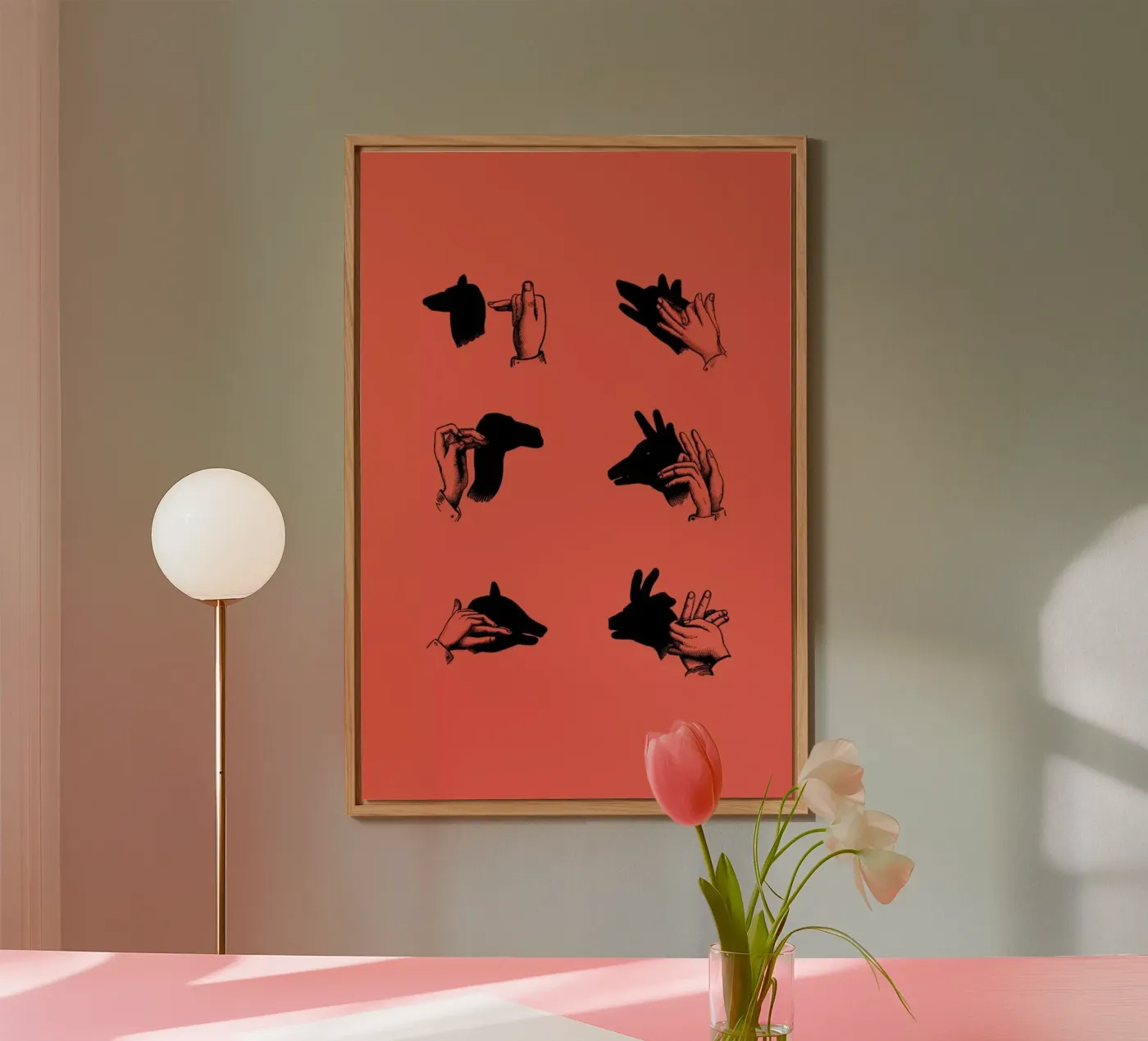 Hand shadows pannello forex da LeDieg