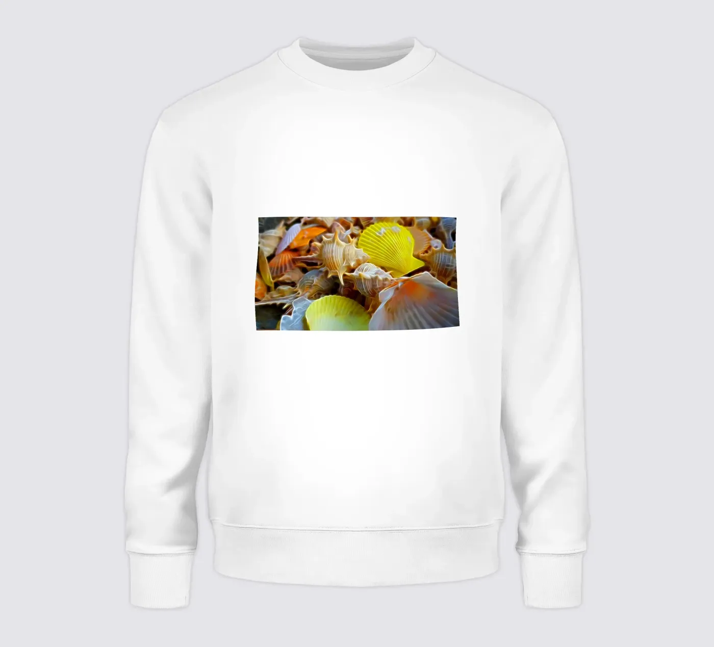 Schelpen sweatshirt van Massimo Frascogna