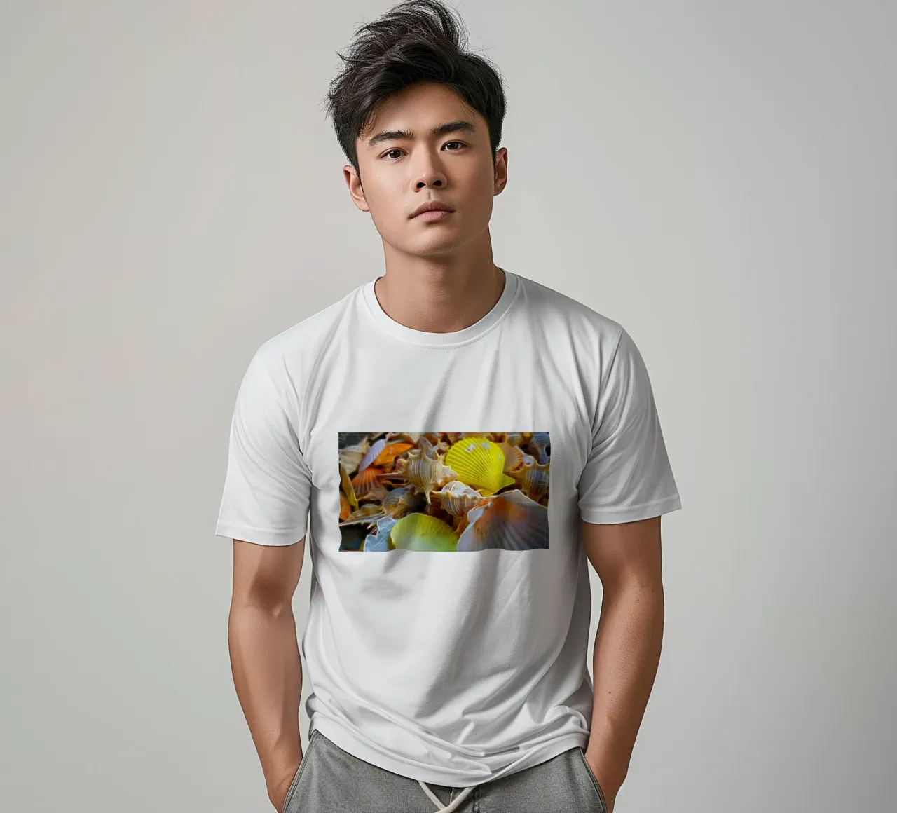 Conchiglie t-shirt da Massimo Frascogna