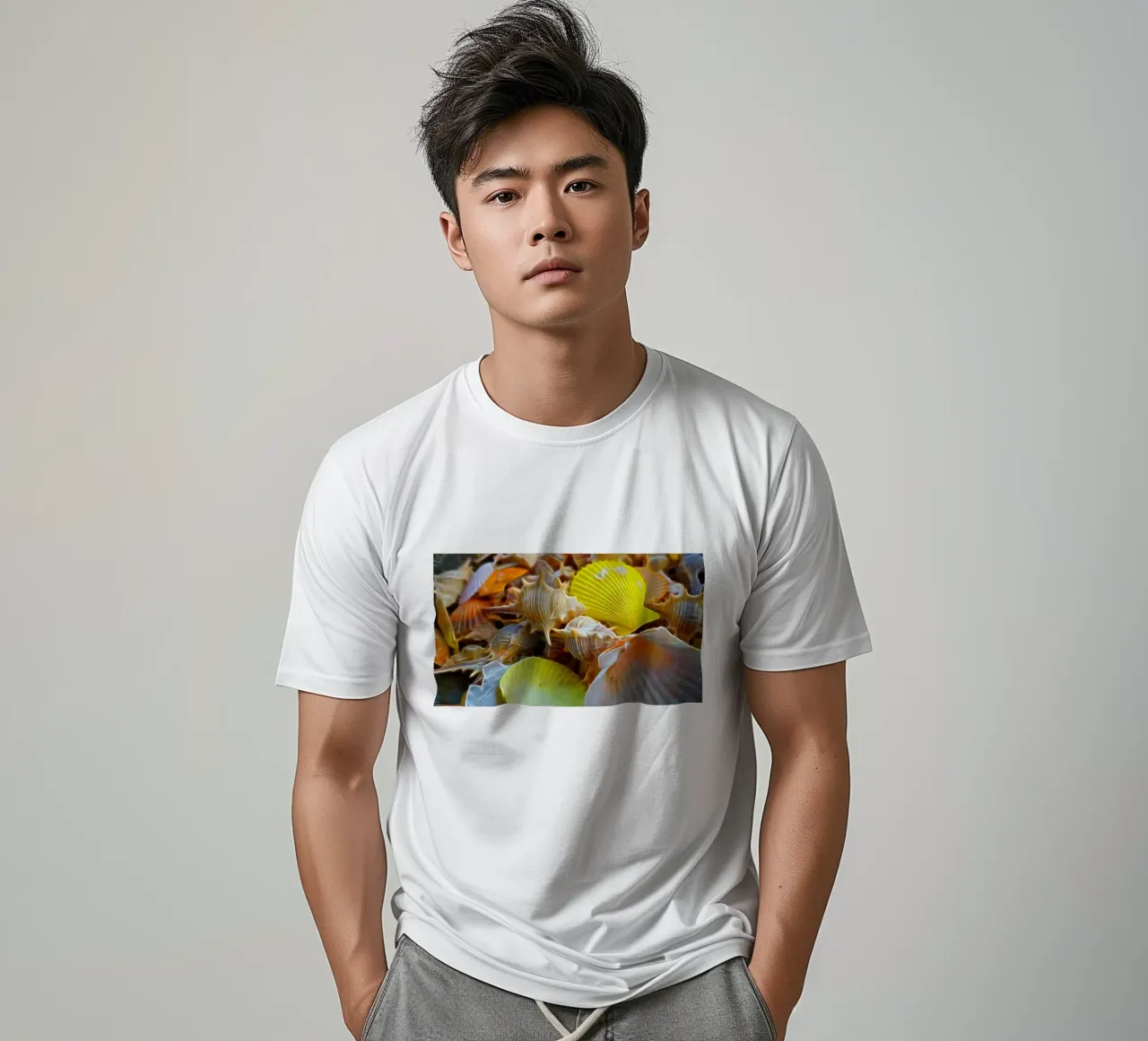 Conchiglie t-shirt da Massimo Frascogna