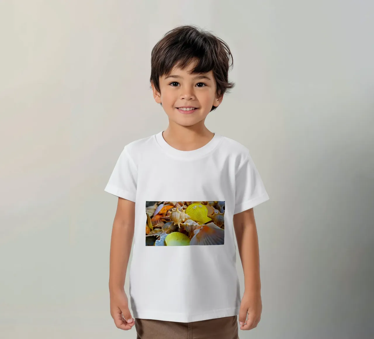Shells kinder t-shirt van Massimo Frascogna