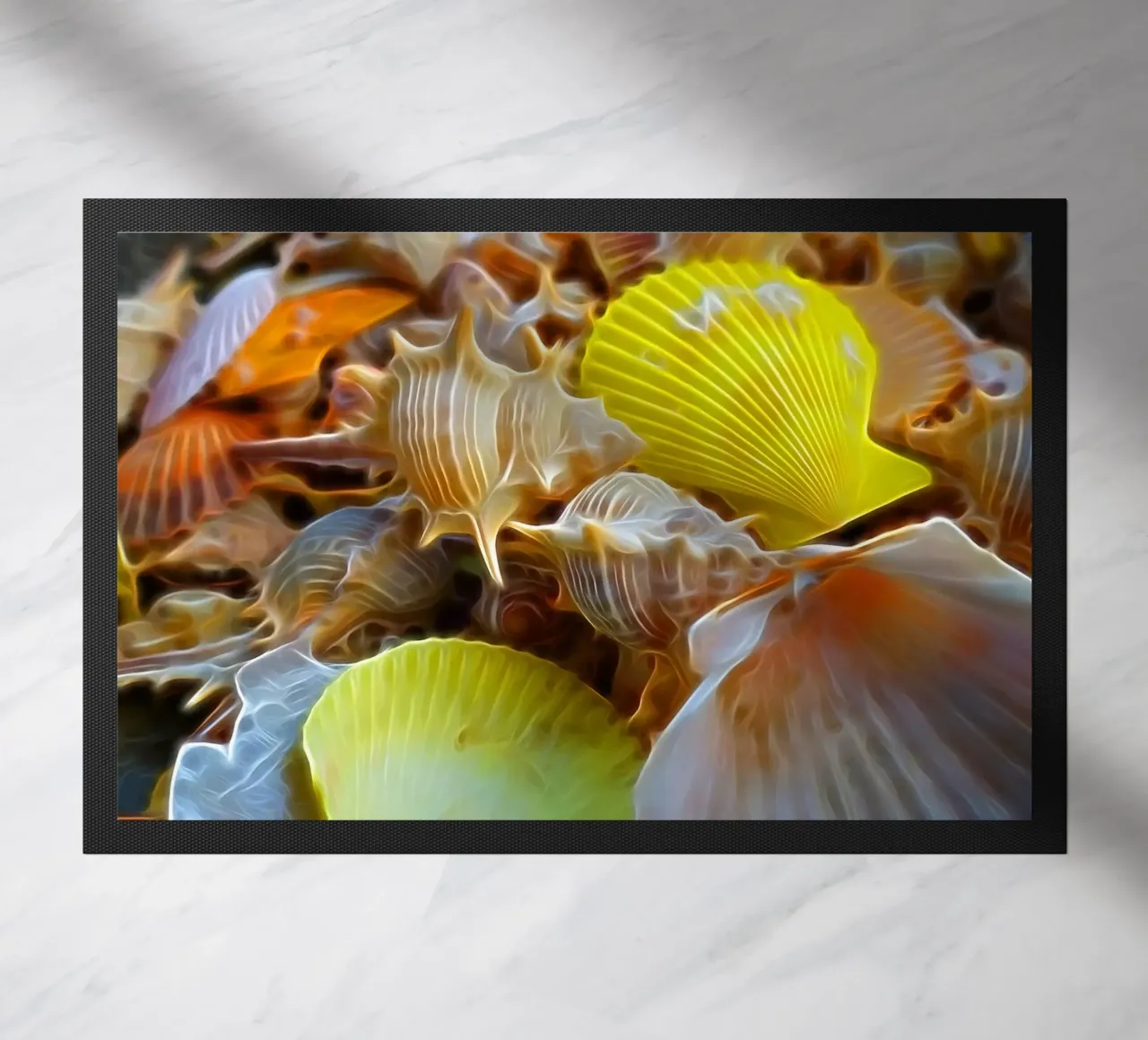 Shells Fußmatte von Massimo Frascogna