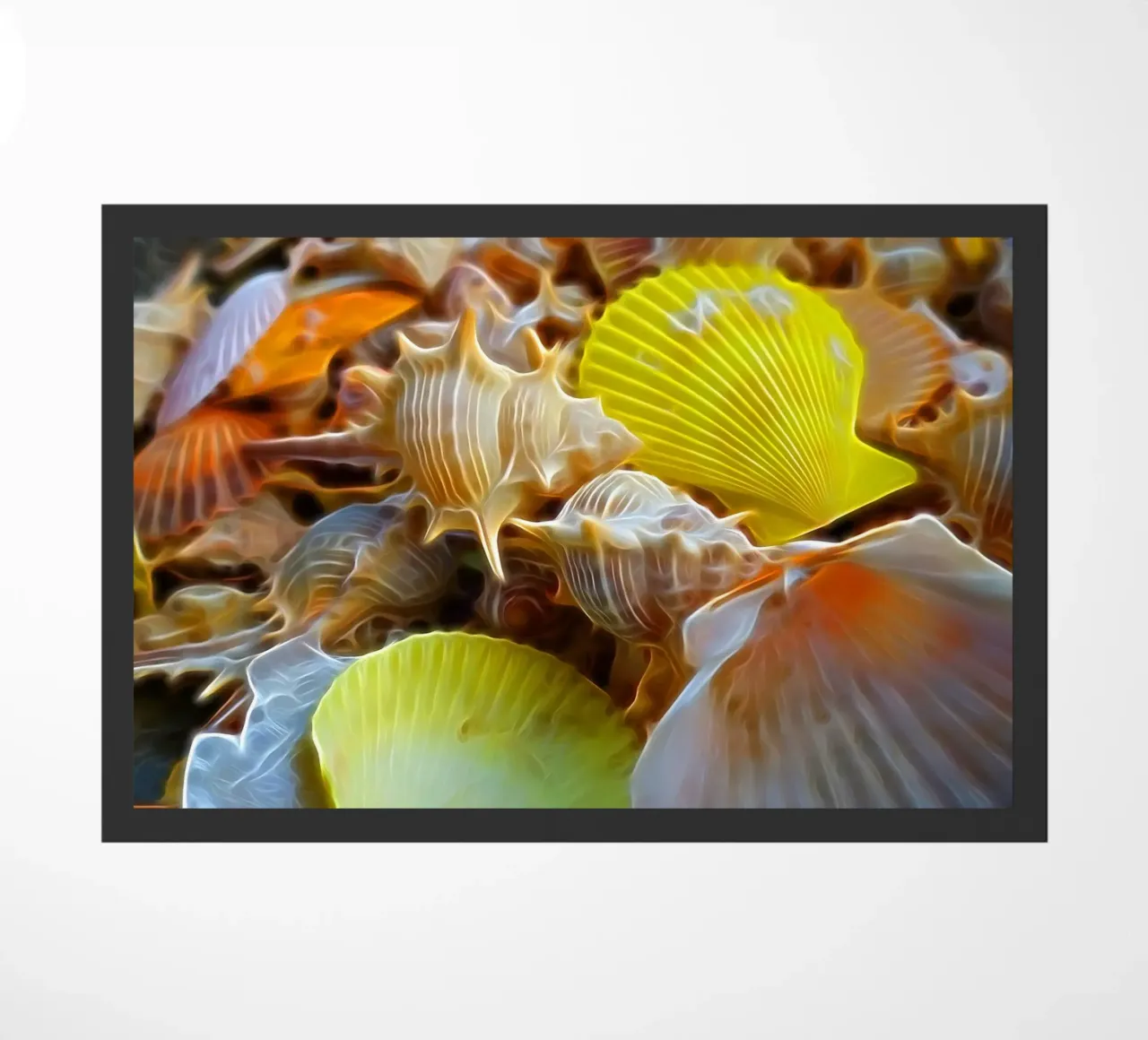 Shells Fußmatte von Massimo Frascogna