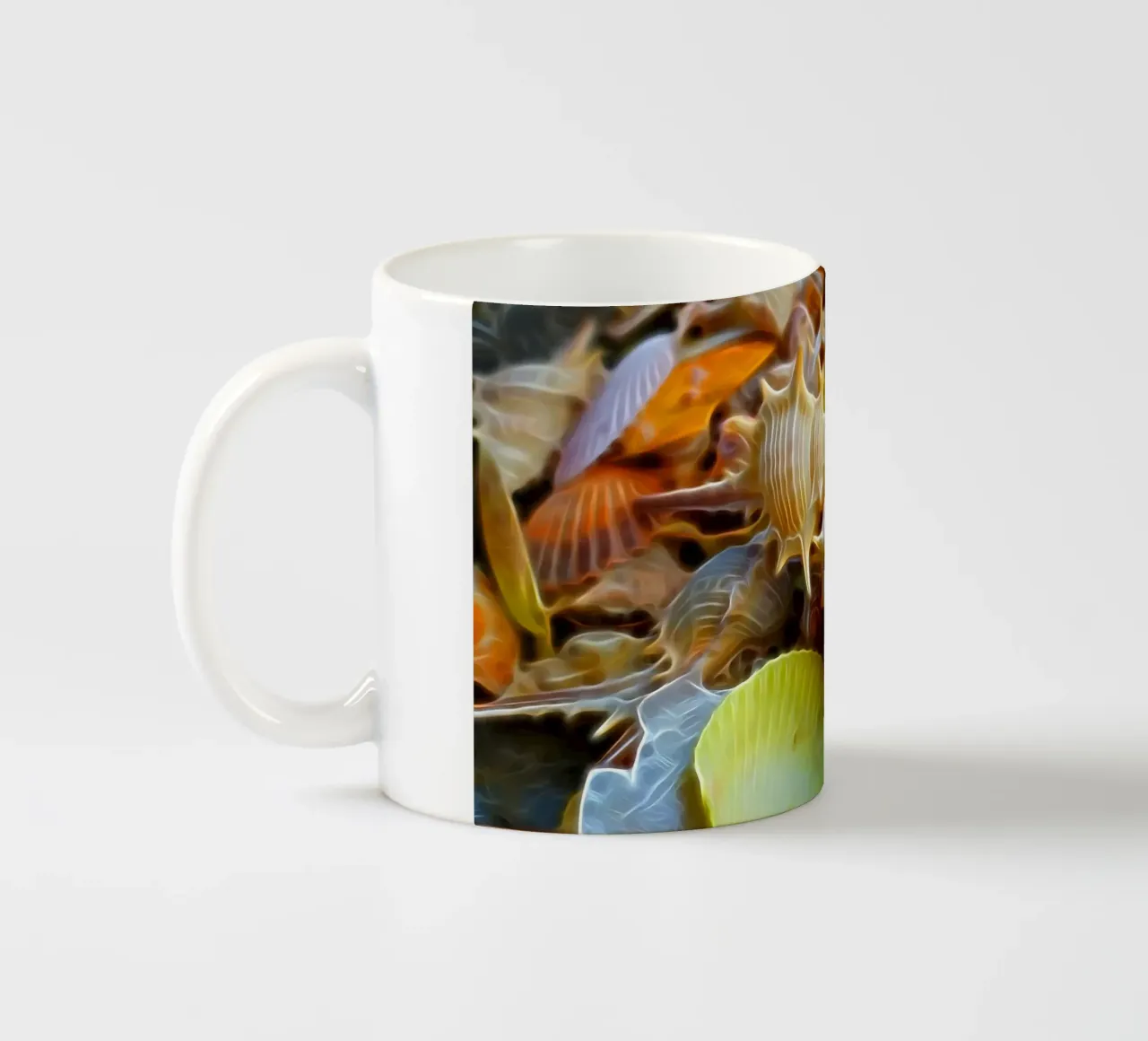 Conchiglie tazza in ceramica da Massimo Frascogna