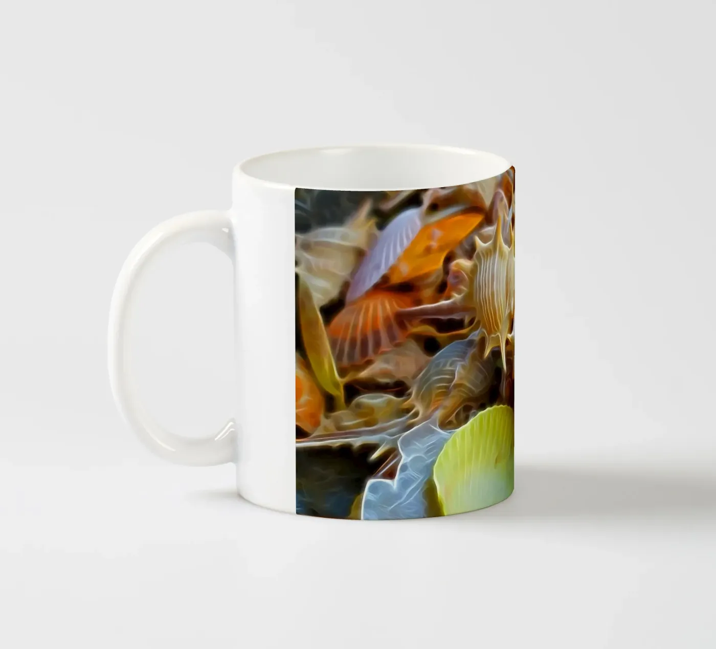 Shells Keramik Tasse von Massimo Frascogna