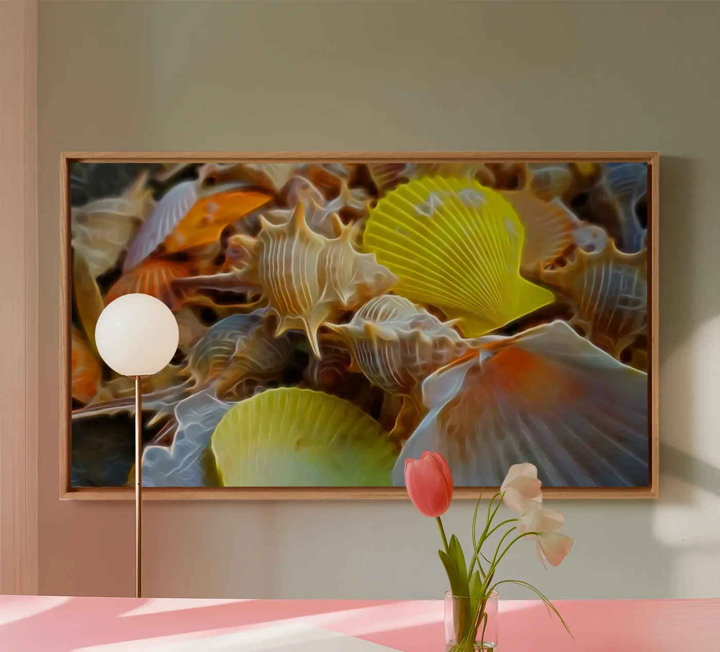 Shells canvas van Massimo Frascogna