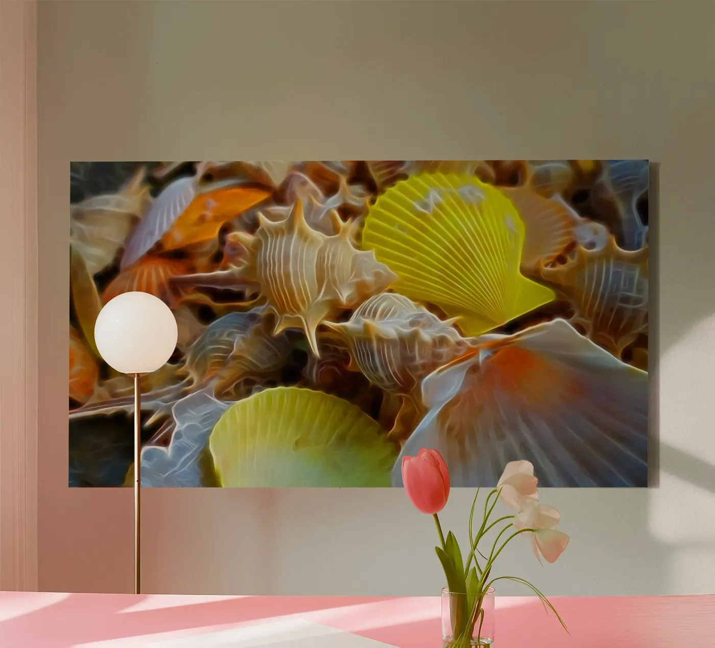 Shells canvas van Massimo Frascogna