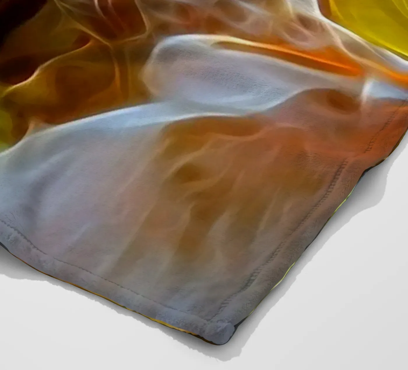 Muscheln Fleecedecke von Massimo Frascogna