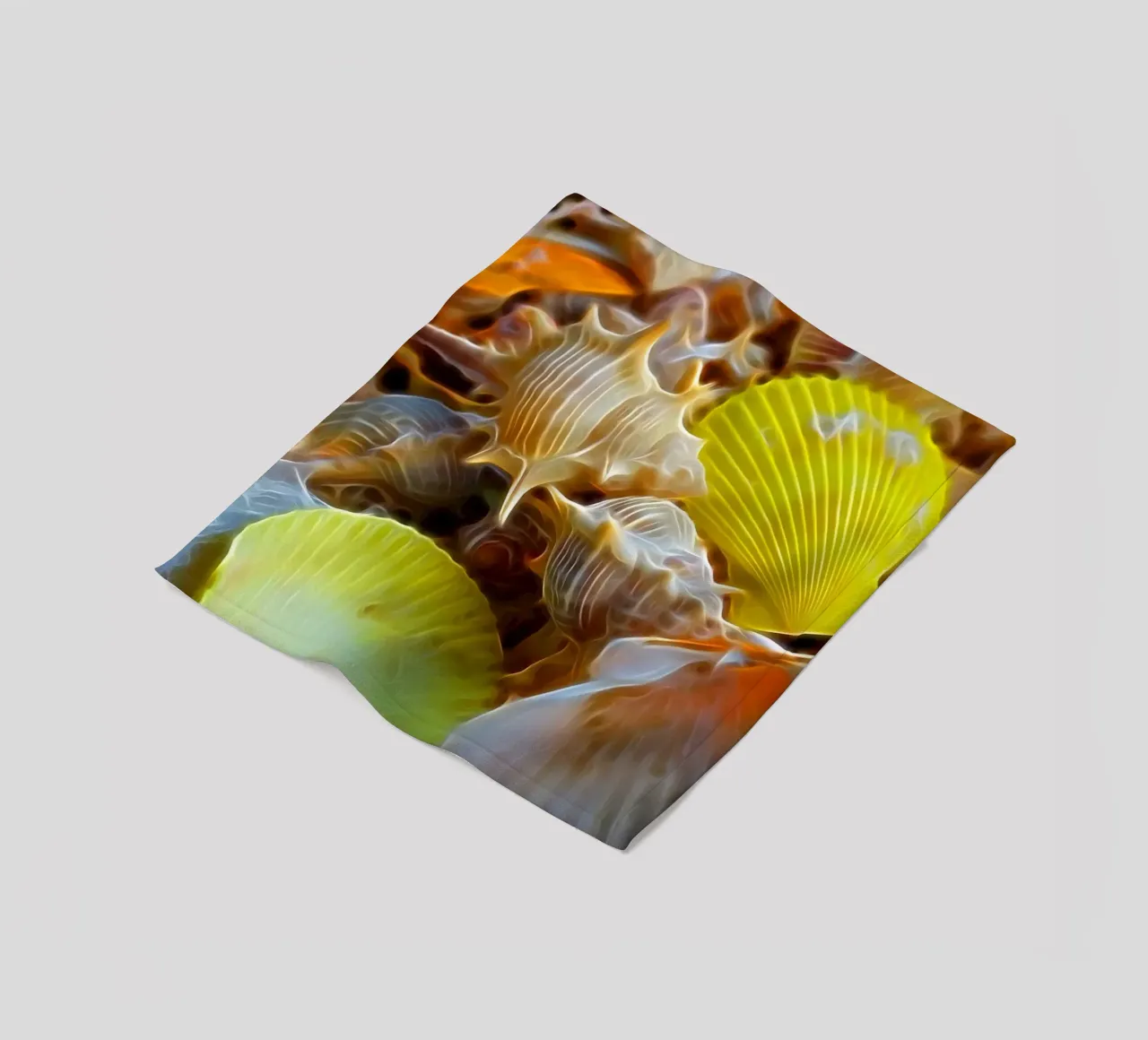 Shells fleecedeken van Massimo Frascogna