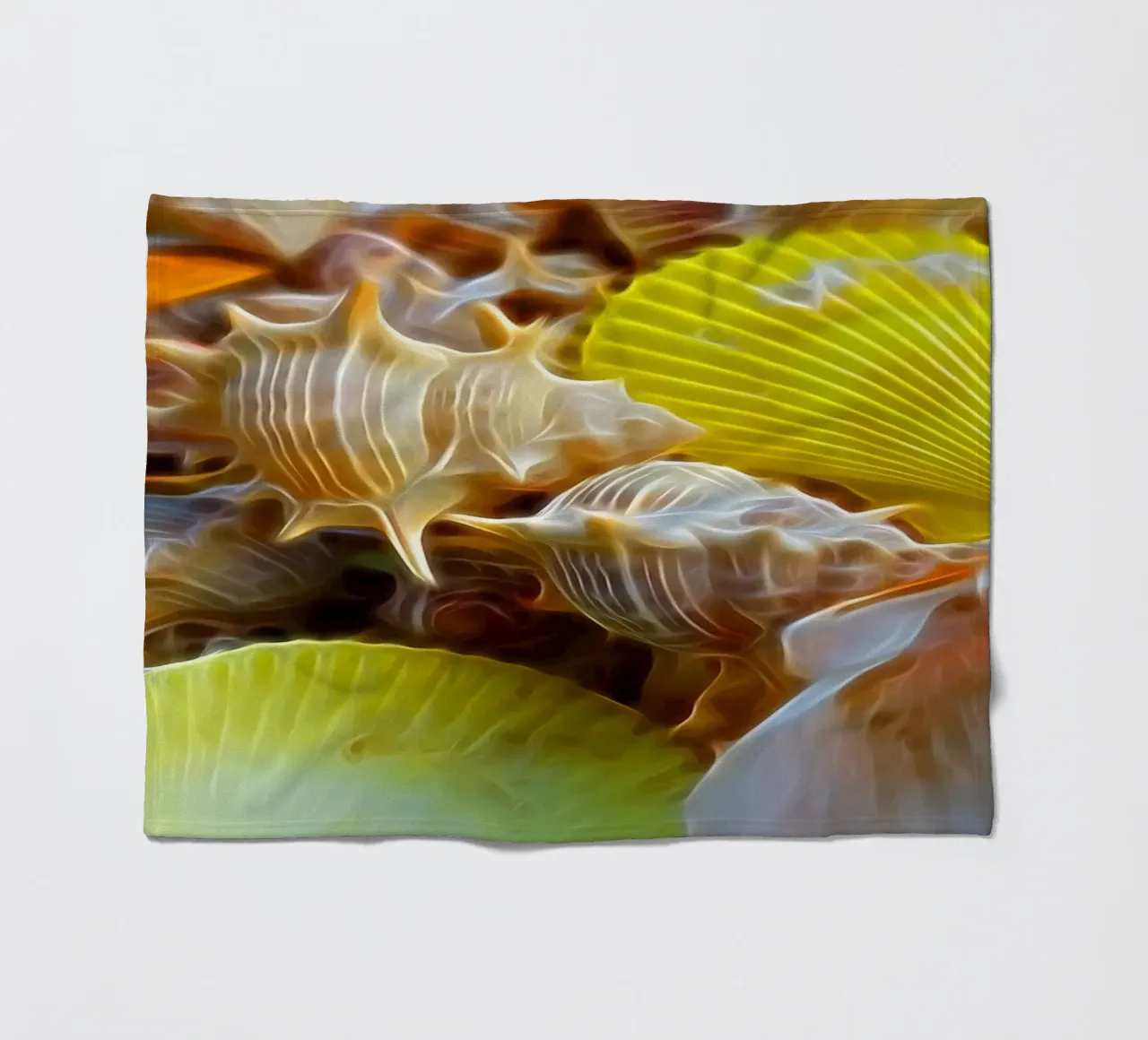 Shells fleecedeken van Massimo Frascogna