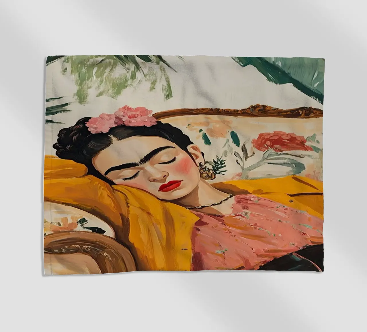 Frida Kahlo - Relax telo mare da Fantasias Florales