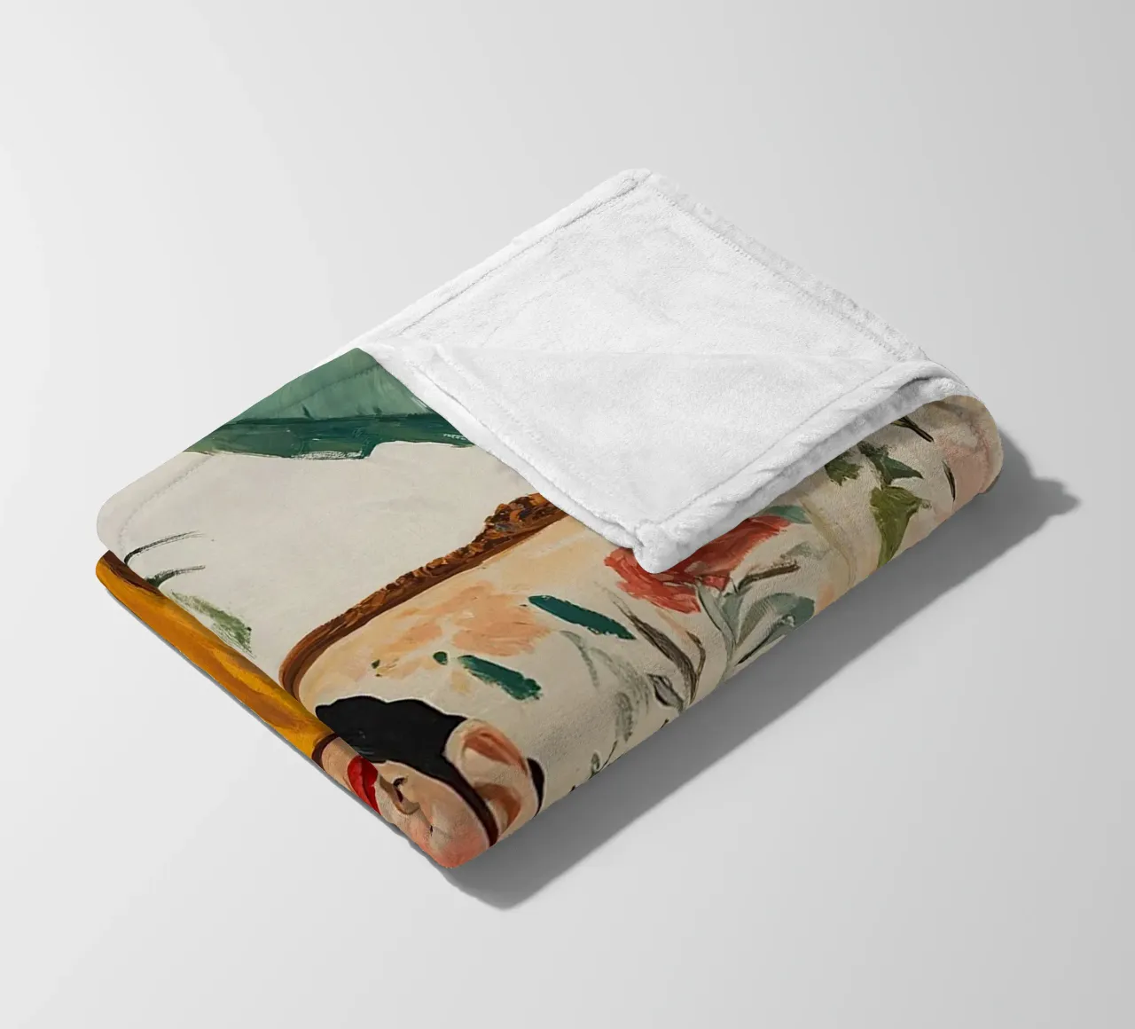 Frida Kahlo - Relax coperta in pile da Fantasias Florales