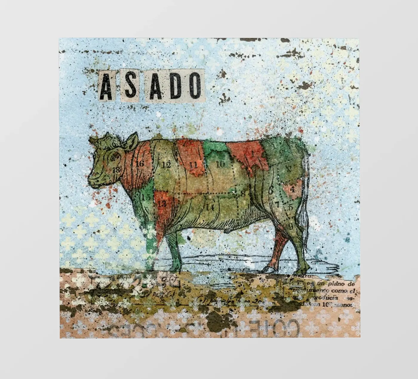 Asado pellicola backlit da Tameo