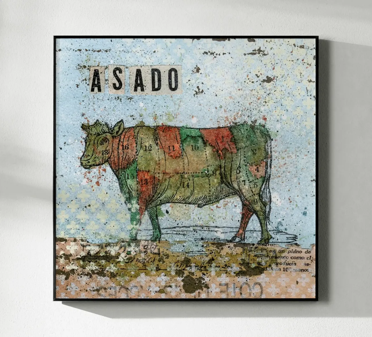 Asado plexiglass da Tameo