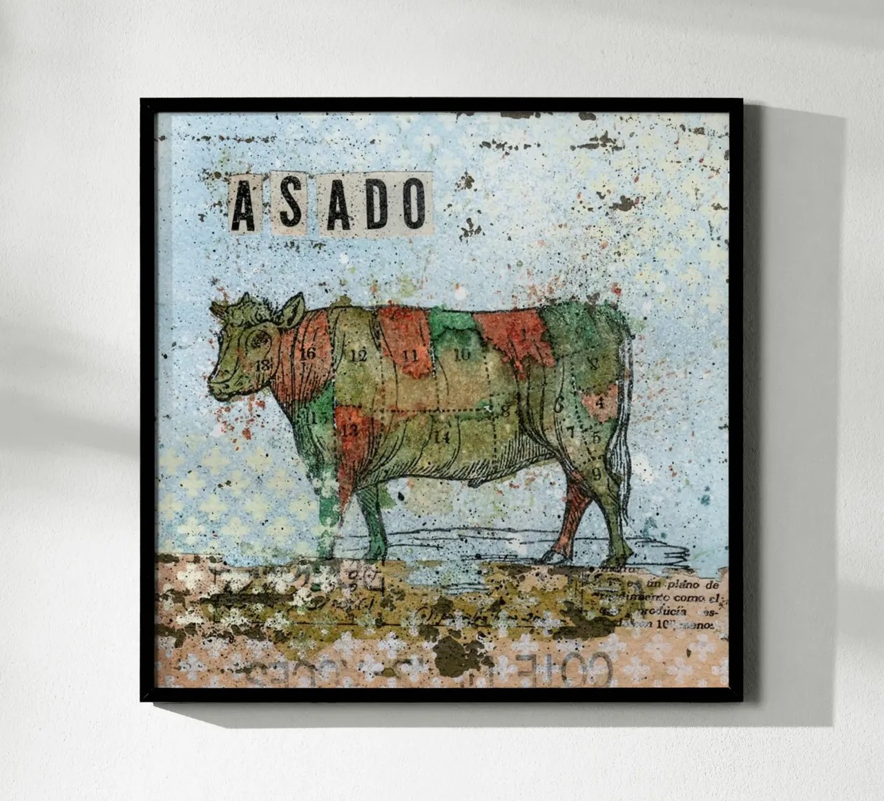 Asado poster da Tameo