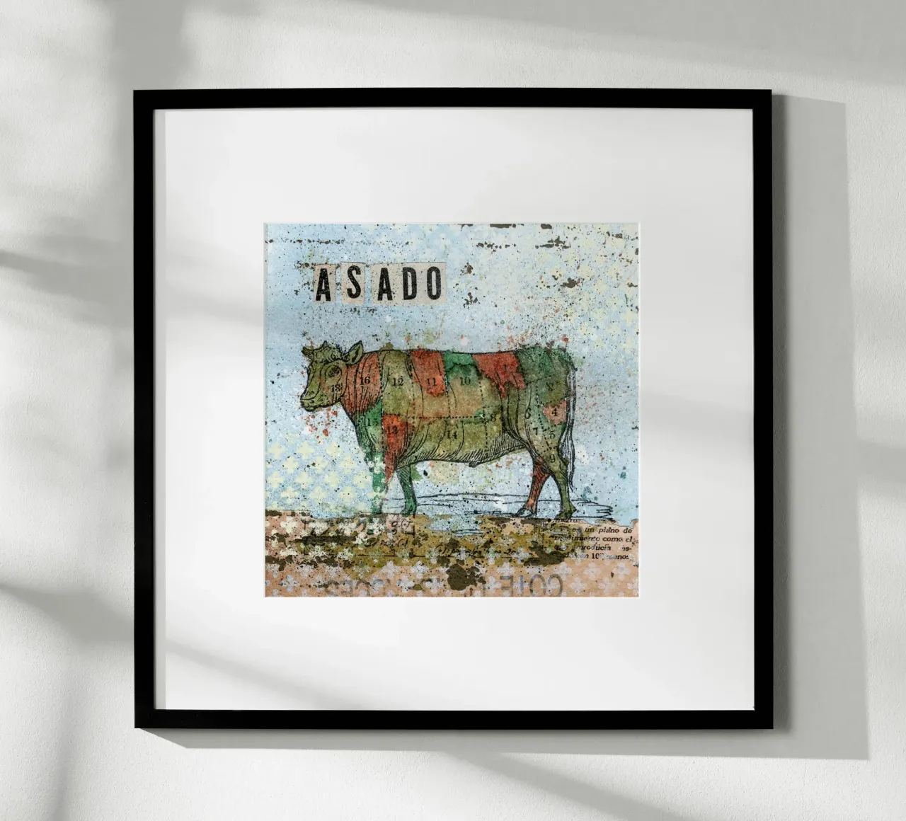 Asado poster da Tameo