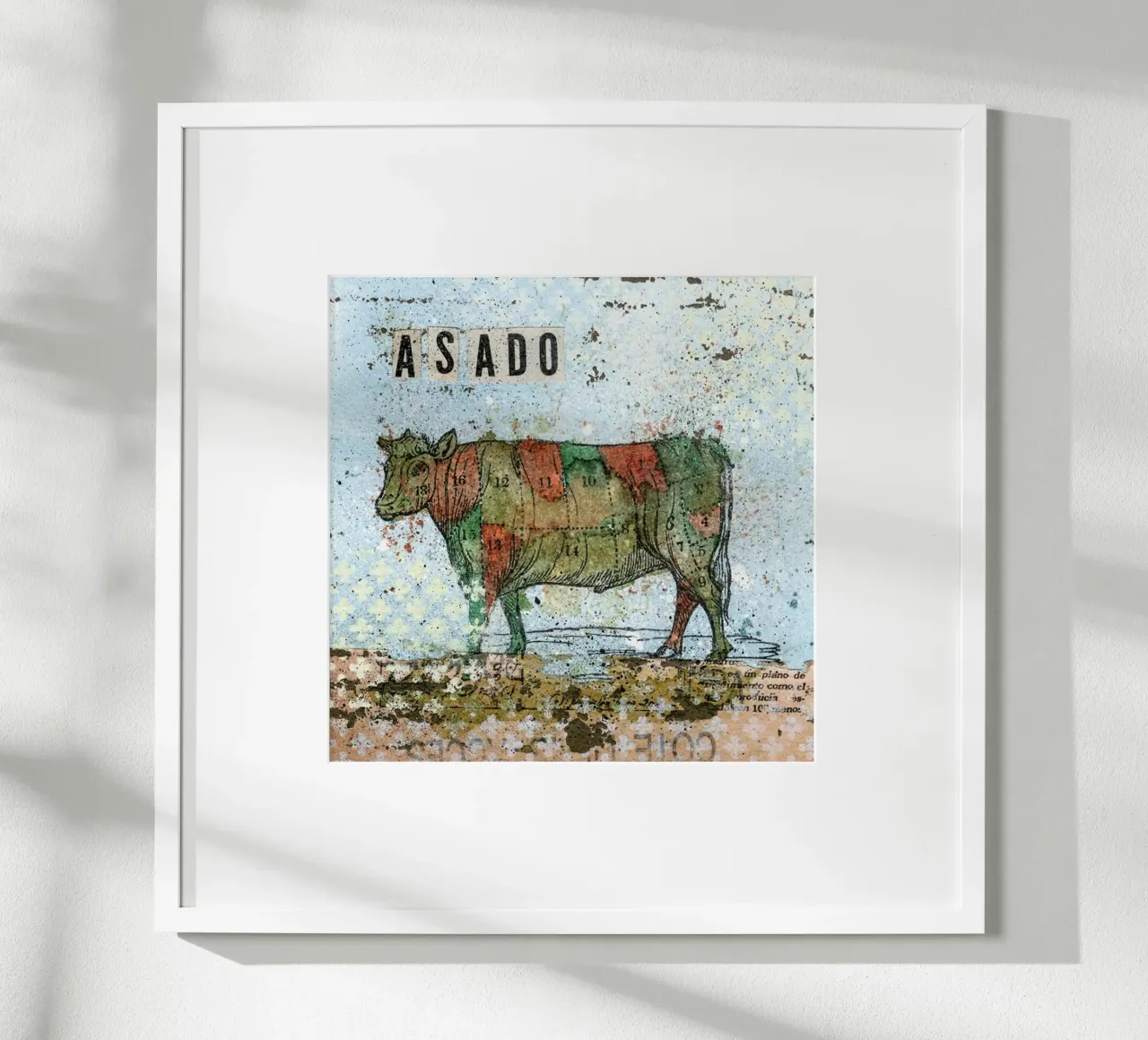 Asado poster da Tameo