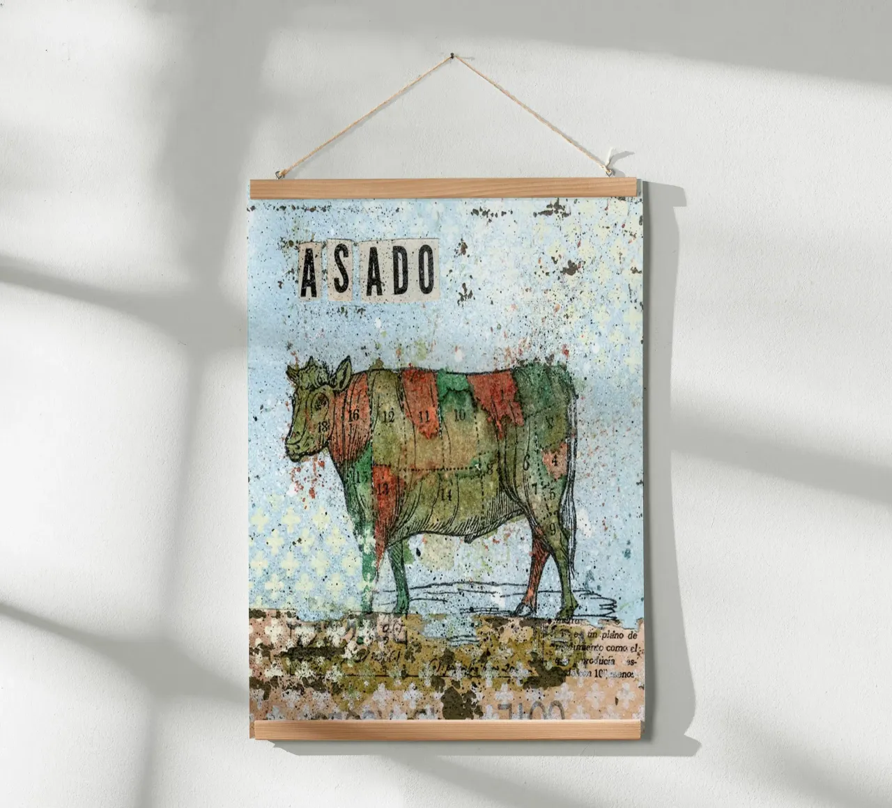 Asado poster da Tameo