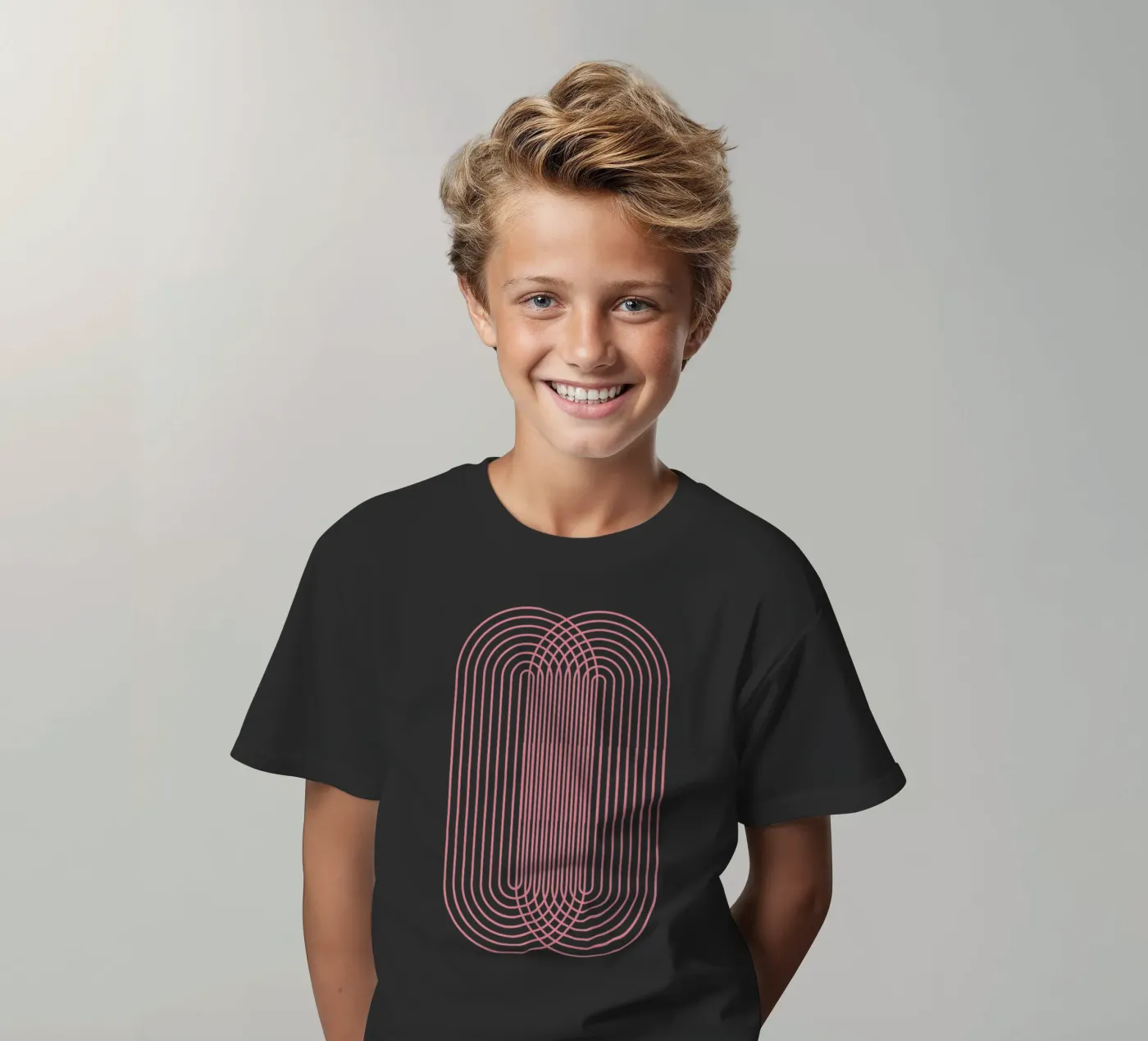 Maak verbinding met kinder t-shirt van Rose Beck Art