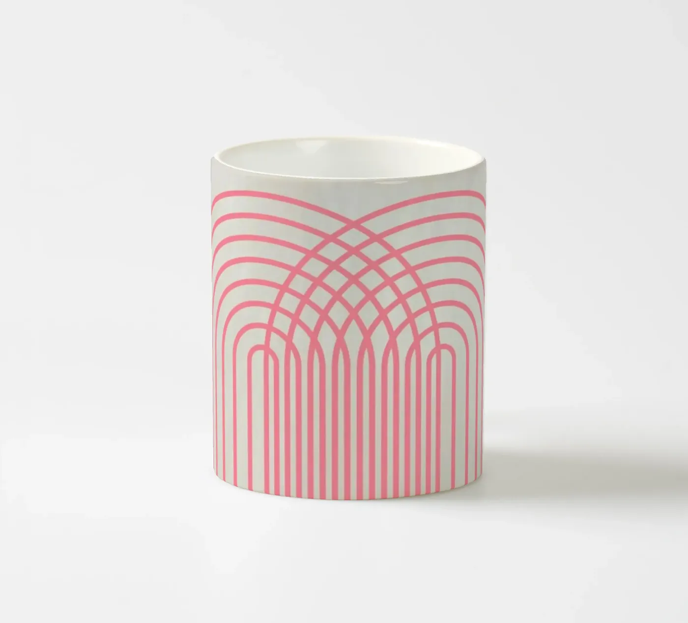 Connect ceramic mug by Rose Beck Art