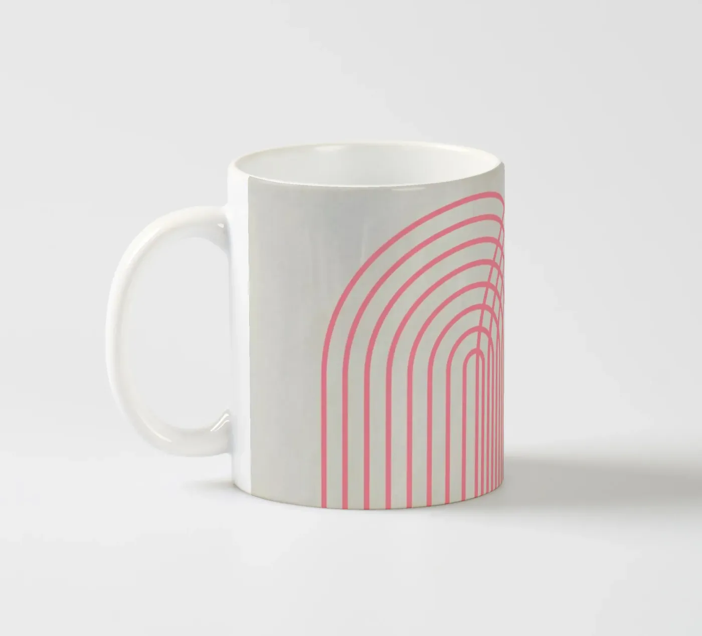 Connect ceramic mug by Rose Beck Art