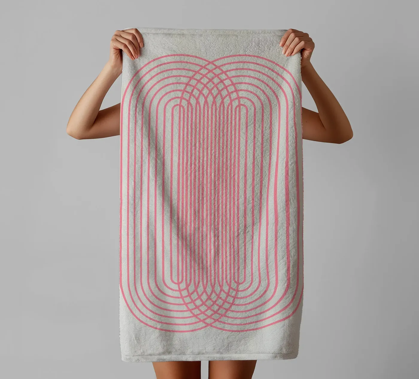Connect towel by Rose Beck Art