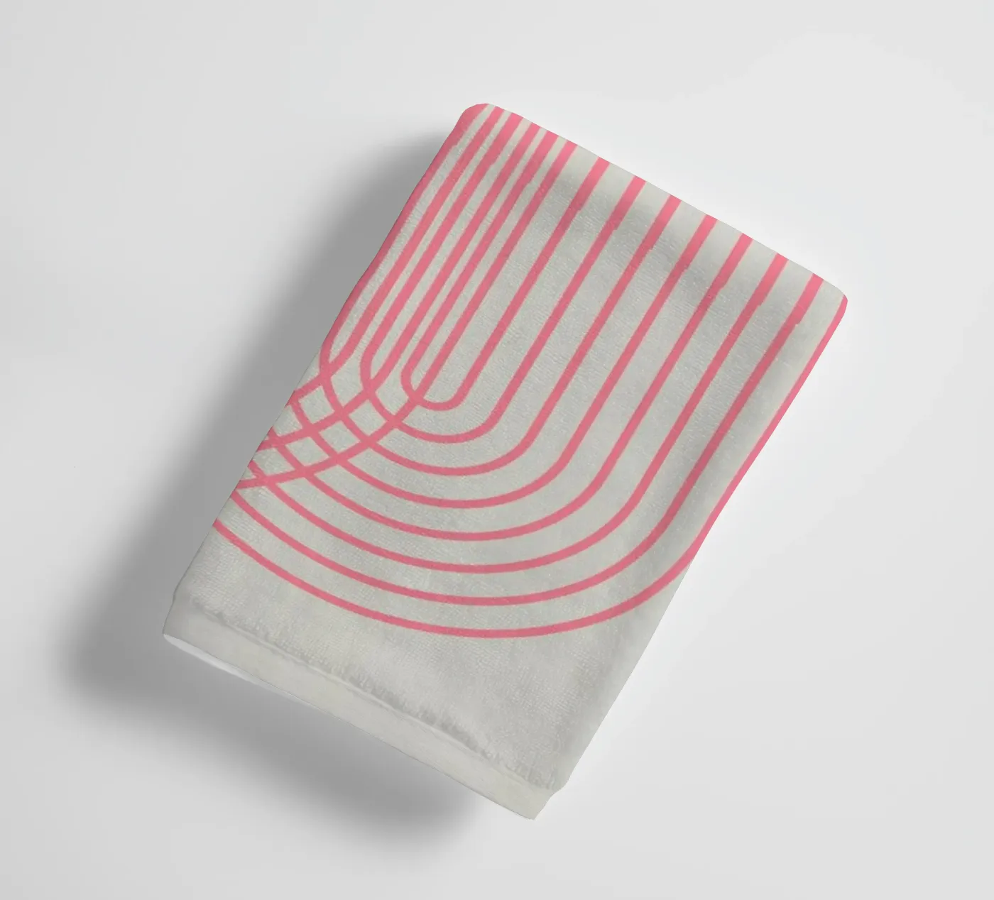 Connect towel by Rose Beck Art