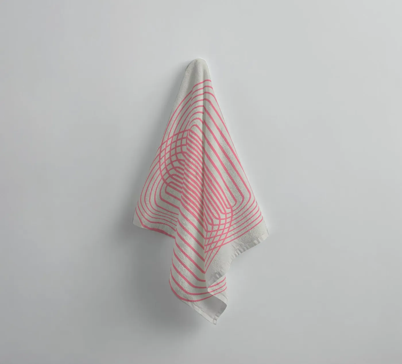 Connect towel by Rose Beck Art