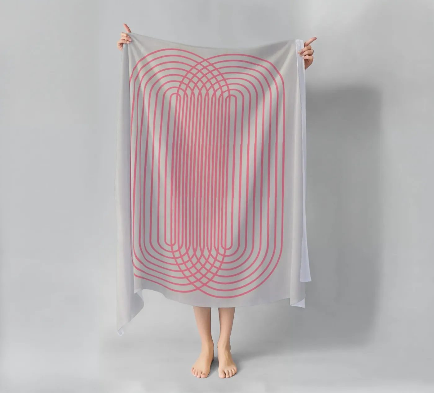 Verbinden Sie Strandtuch von Rose Beck Art