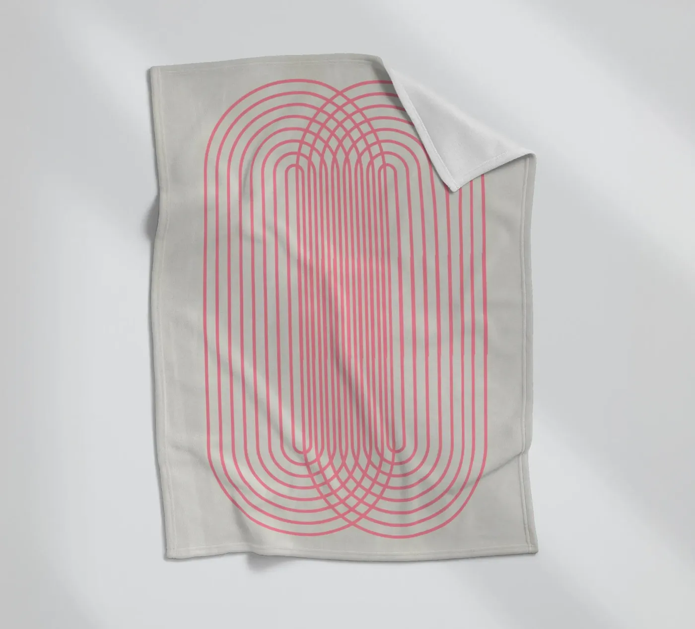 Connect fleece blanket by Rose Beck Art