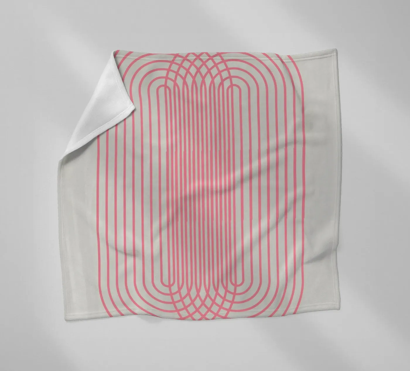 Connect fleece blanket by Rose Beck Art