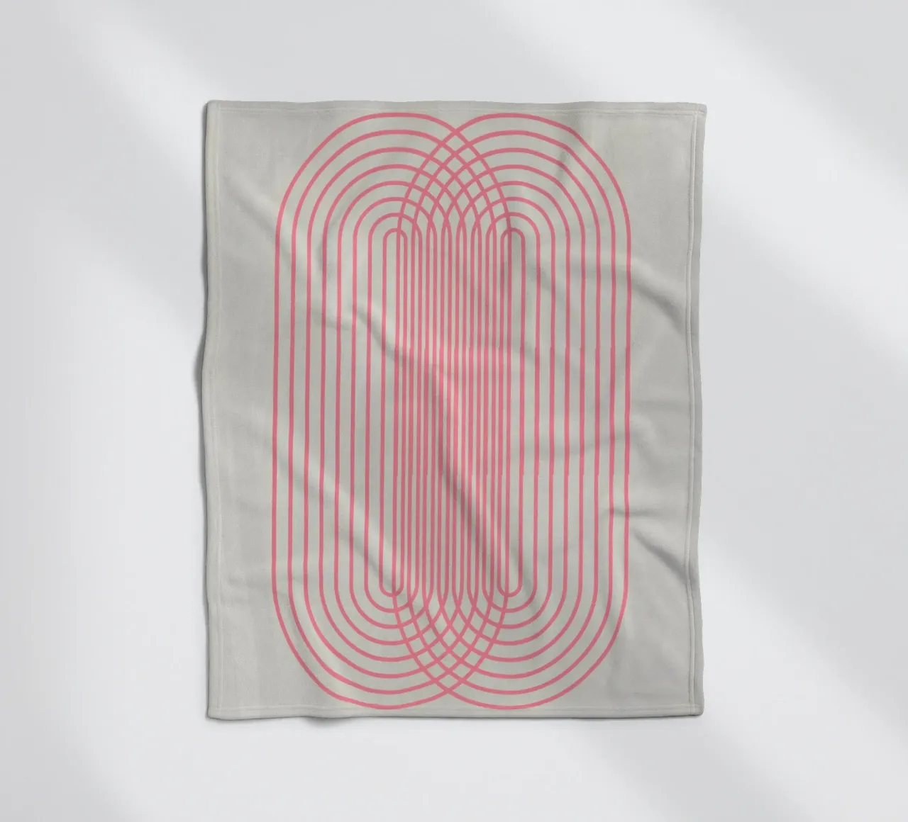 Connect Fleecedecke von Rose Beck Art