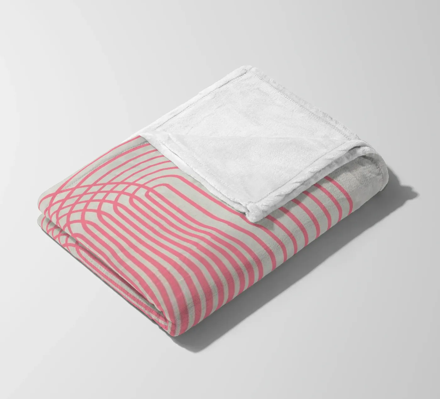 Connect fleece blanket by Rose Beck Art