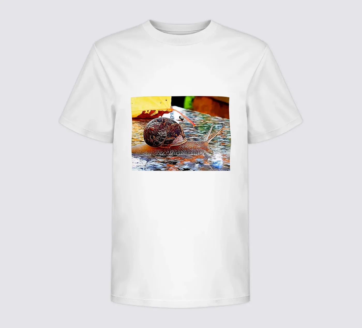 Lumaca t-shirt bambini da Massimo Frascogna