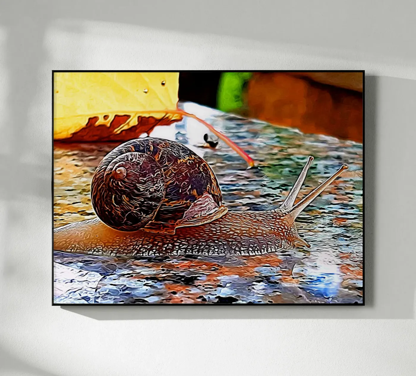 Escargot plexiglas de Massimo Frascogna