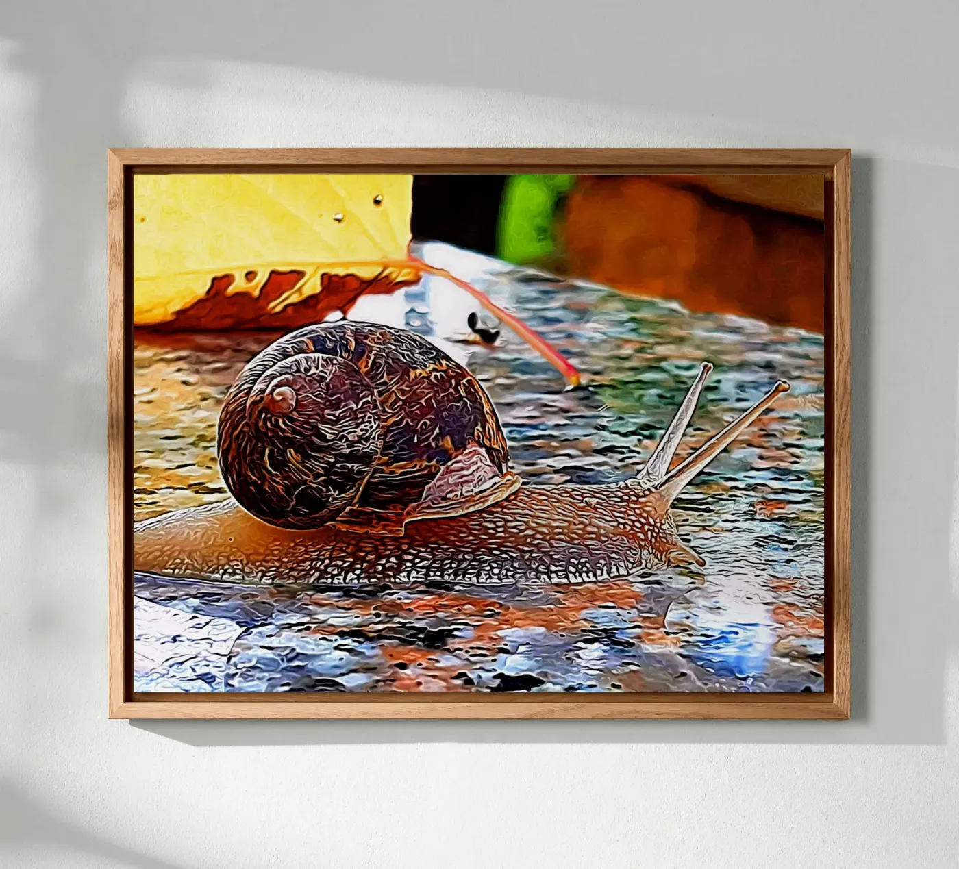 Lumaca alluminio dibond da Massimo Frascogna