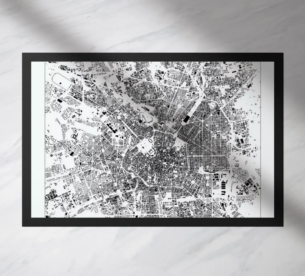 Milan deurmat van The Cartography Collection