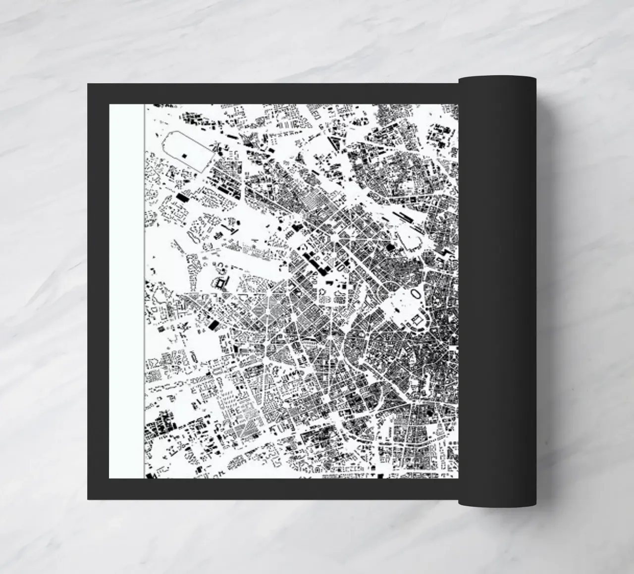 Milan deurmat van The Cartography Collection