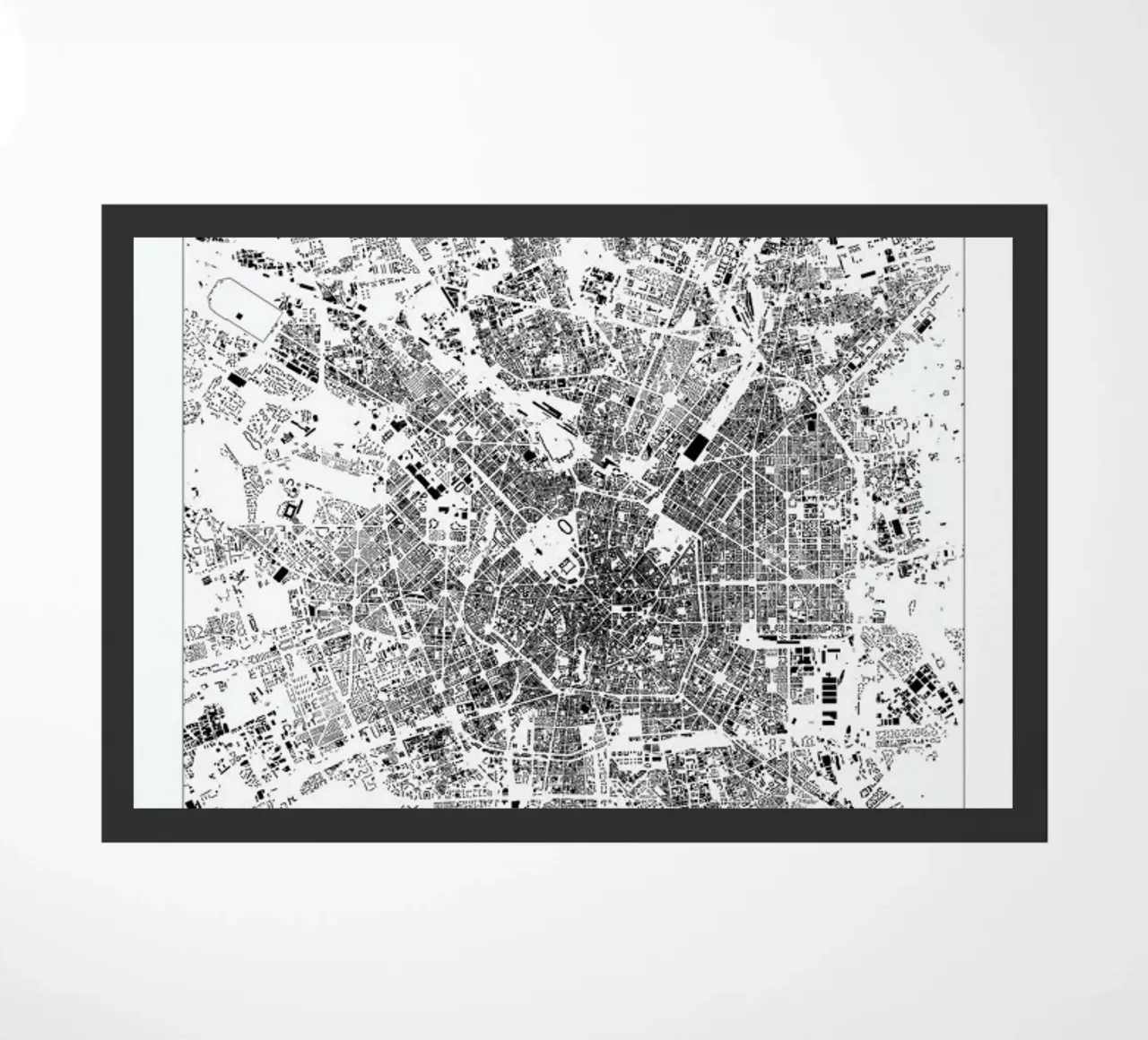 Milan deurmat van The Cartography Collection