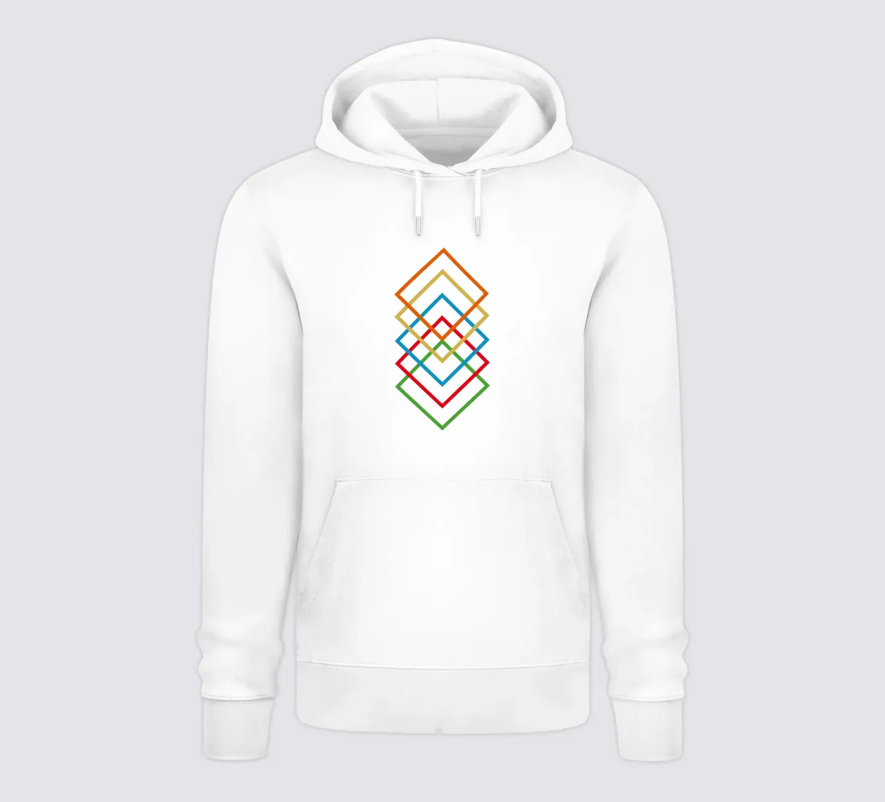 Interlink sudadera con capucha de Rose Beck Art